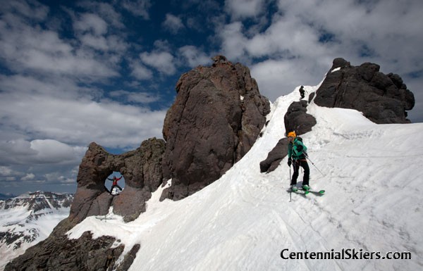 teakettle mountain, centennial skiers