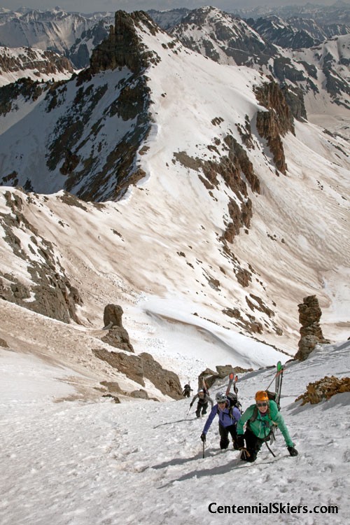 Vermillion Peak, Centennial Skiers,